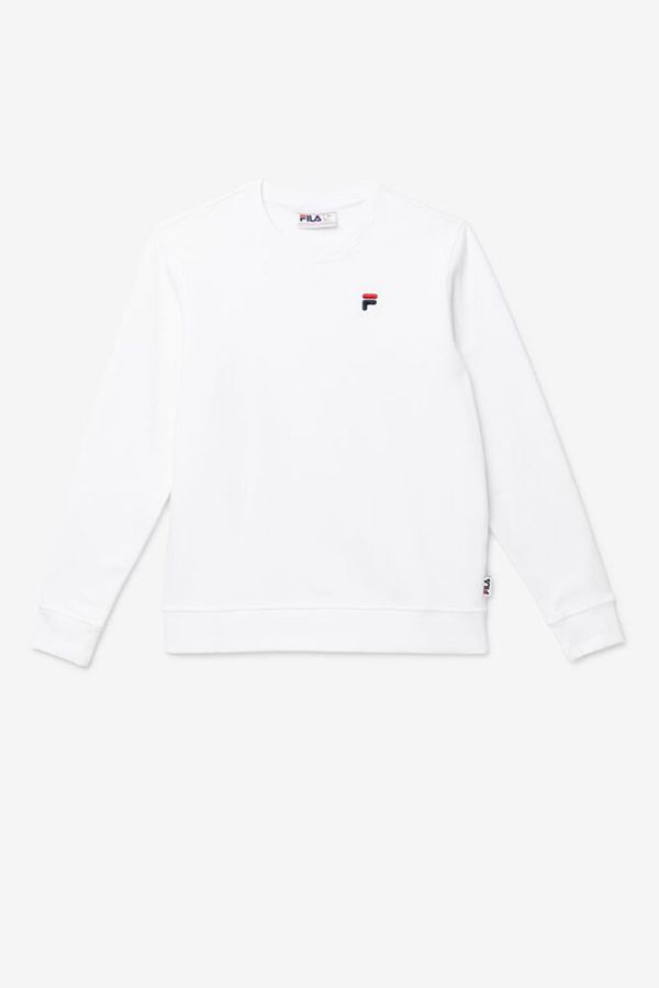 Fila Mikiny Damske Biele - Kieve Luxe Crewneck Vypredaj - Slovakia 80694-DCUQ